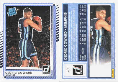 Cedric Coward — 2025 Panini Donruss