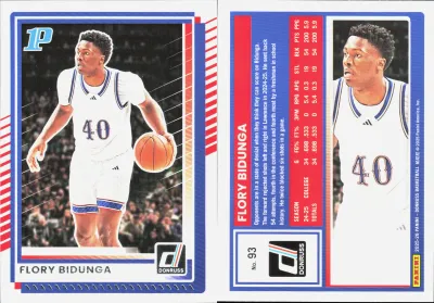 Flory Bidunga — 2025 Panini Donruss