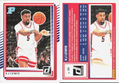 KJ Lewis card