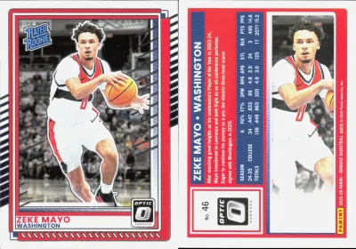 Zeke Mayo — 2025 Panini Donruss