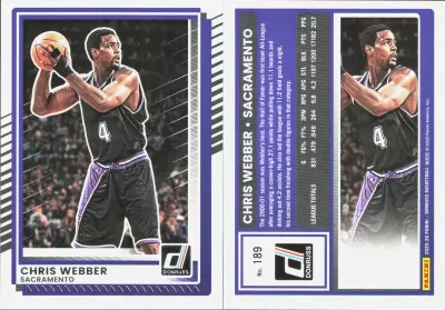Chris Webber 2025 Panini Donruss