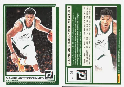 Giannis Antetokounmpo 2025 Panini Donruss