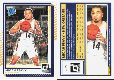 Micah Peavy 2025 Panini Donruss
