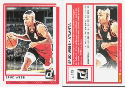 Spud Webb — 2025 Panini Donruss