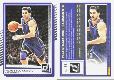 Peja Stojakovic 2025 Panini Donruss