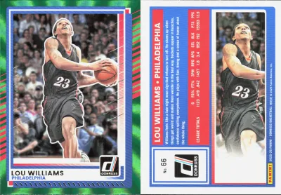 Lou Williams — 2025 Panini Donruss Holo Green Laser