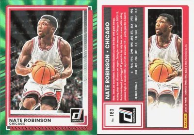 Nate Robinson — 2025 Panini Donruss Holo Green Laser