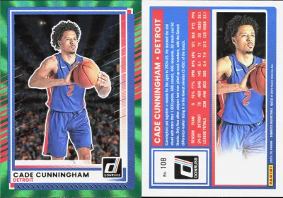 Cade Cunningham — 2025 Panini Donruss Holo Green Laser