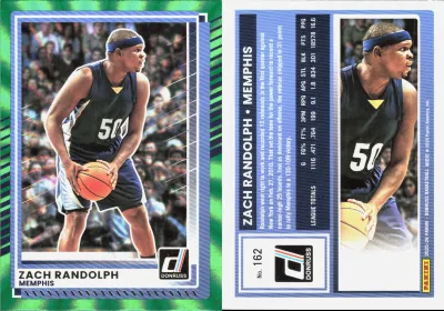 Zach Randolph — 2025 Panini Donruss Holo Green Laser