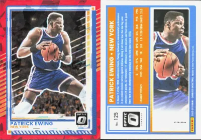 Patrick Ewing — 2025 Panini Donruss Optic Red Cracked Ice