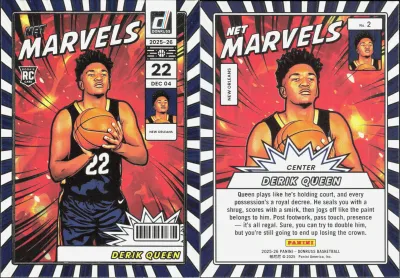 Derik Queen 2025 Panini Donruss