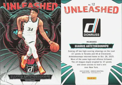 Giannis Antetokounmpo 2025 Panini Donruss