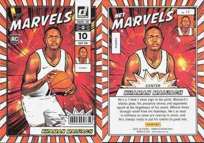 Khaman Maluach 2025 Panini Donruss
