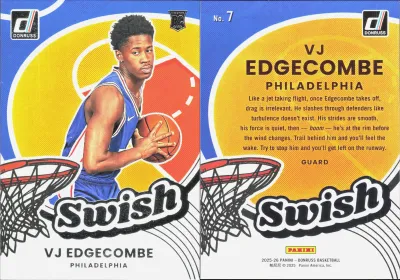 VJ Edgecombe card