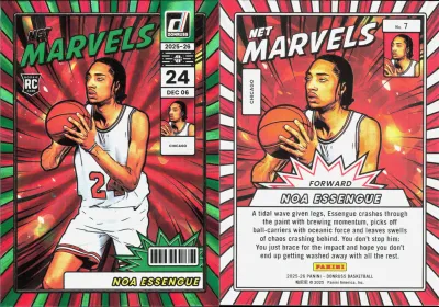Moa Essengue — 2025 Panini Donruss Holo Green Laser