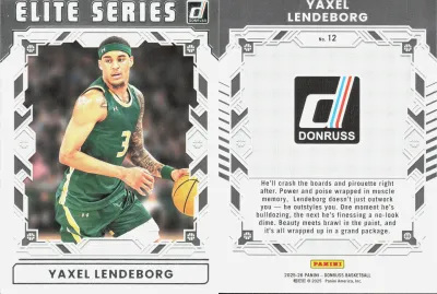Yaxel Lendeborg 2025 Panini Donruss