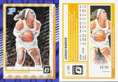 Janiah Barker — 2025 Panini Donruss Crystals