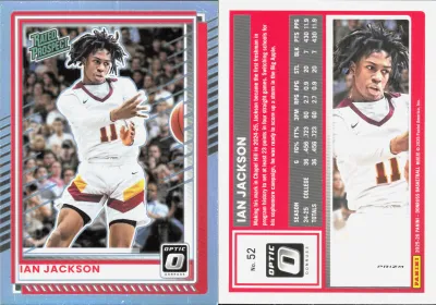 Ian Jackson — 2025 Panini Donruss Optic Holo