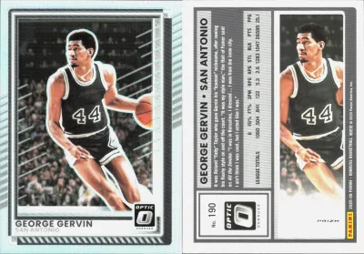 George Gervin — 2025 Panini Donruss Optic