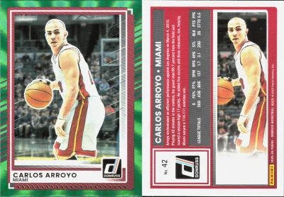 Carlos Arroyo card