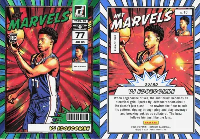 VJ Edgecombe card
