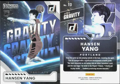 Hansen Yang — 2025 Panini Donruss