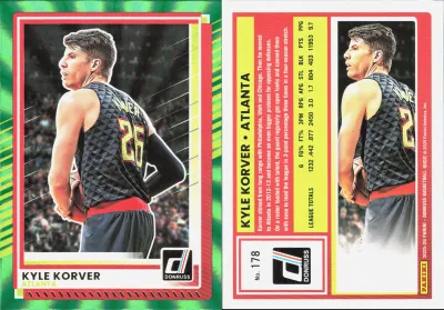 Kyle Korver — 2025 Panini Donruss Holo Green Laser