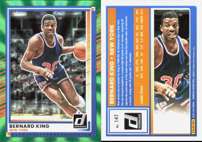 Bernard King — 2025 Panini Donruss Holo Green Laser
