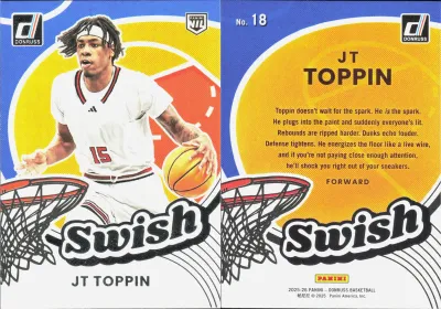JT Toppin card