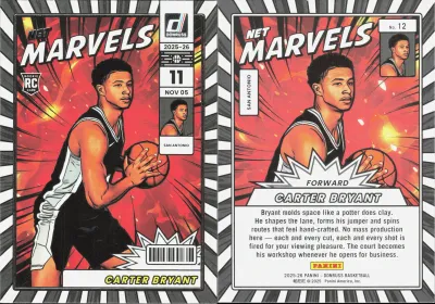 Carter Bryant 2025 Panini Donruss
