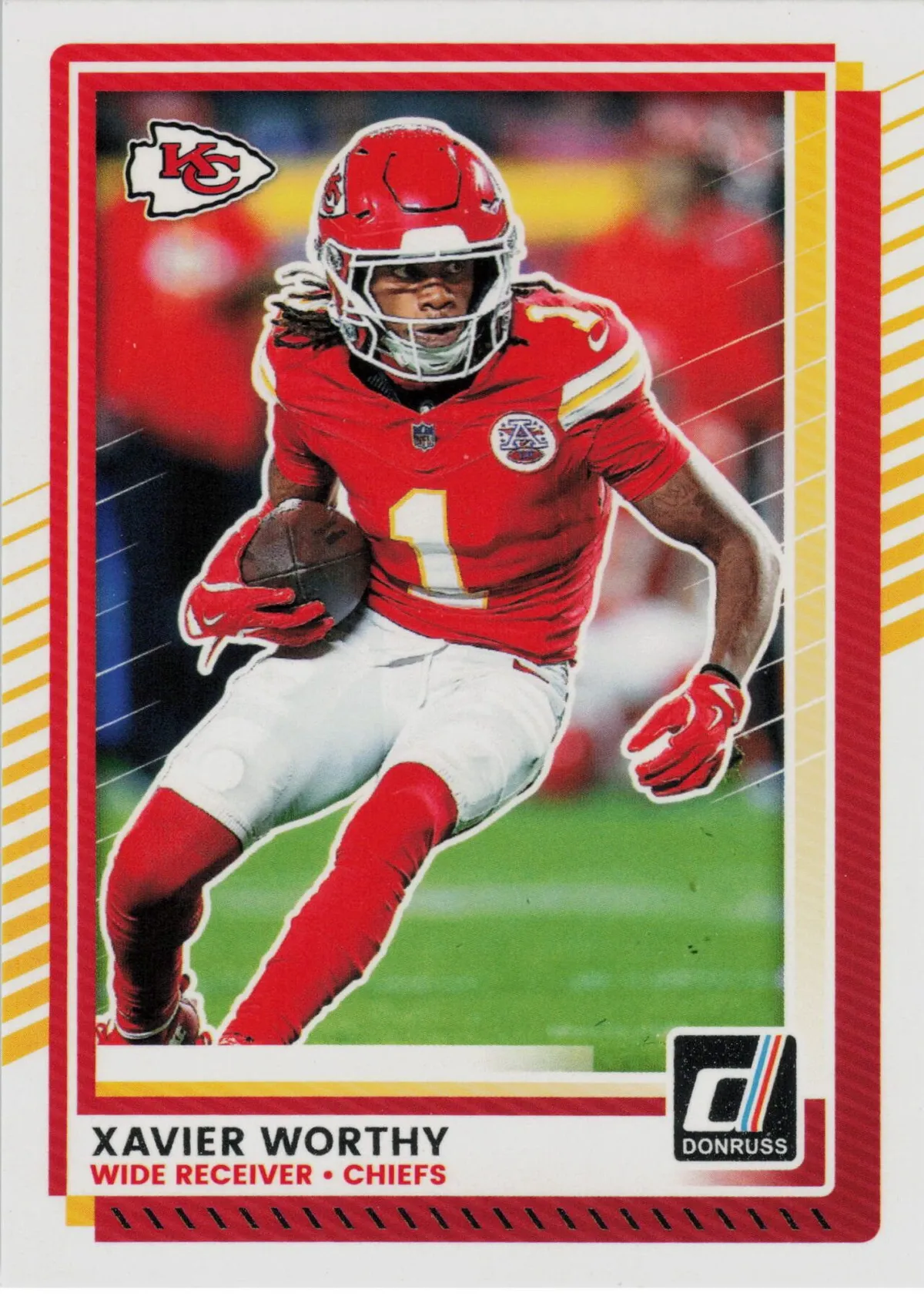 Xavier Worthy 2025 Panini Donruss