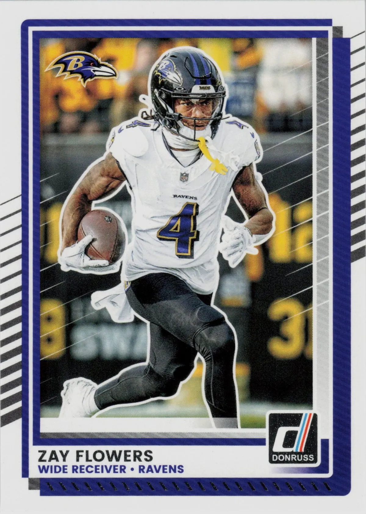 Zay Flowers 2025 Panini Donruss