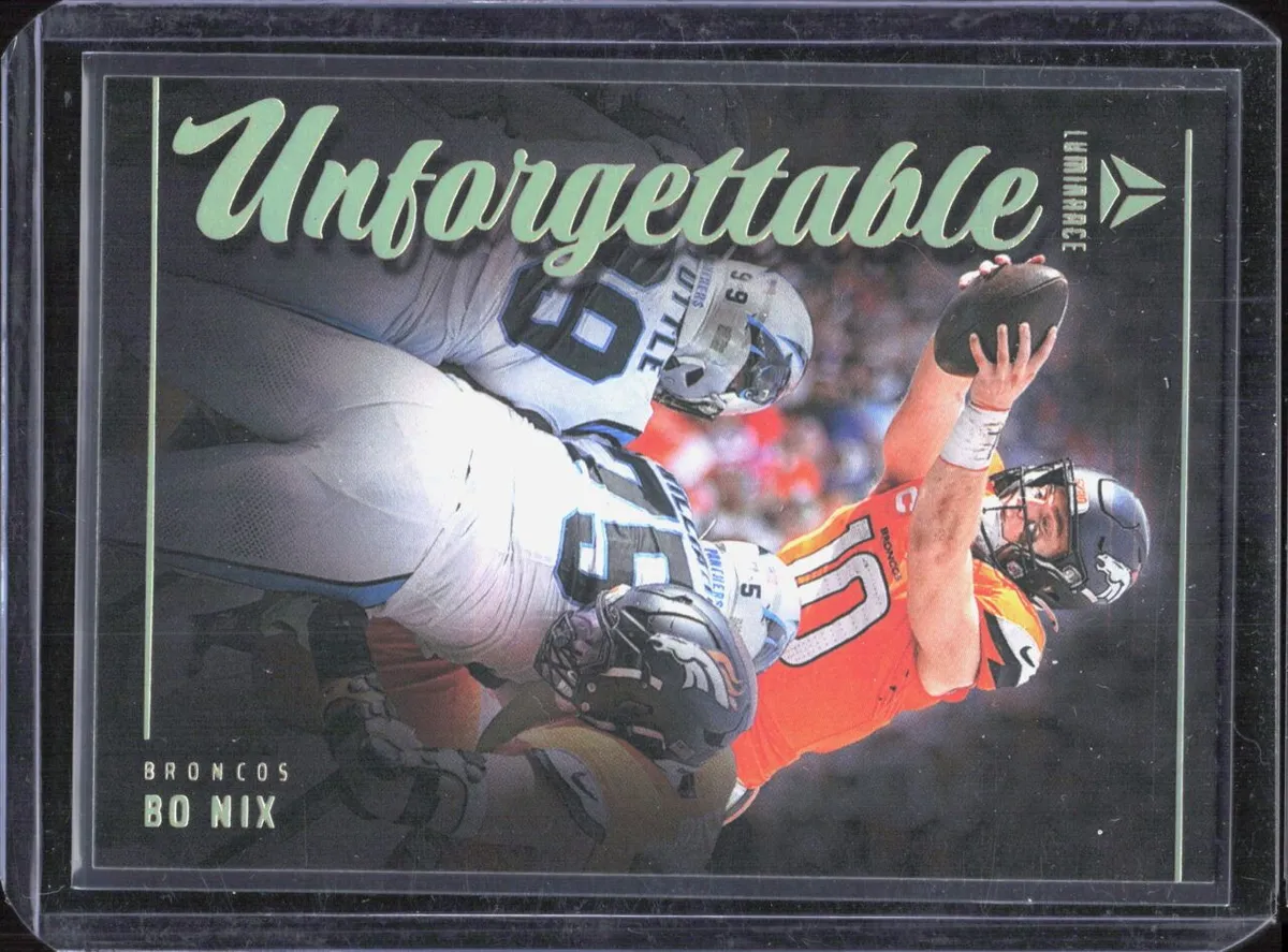 Bo Nix 2025 Panini Luminance