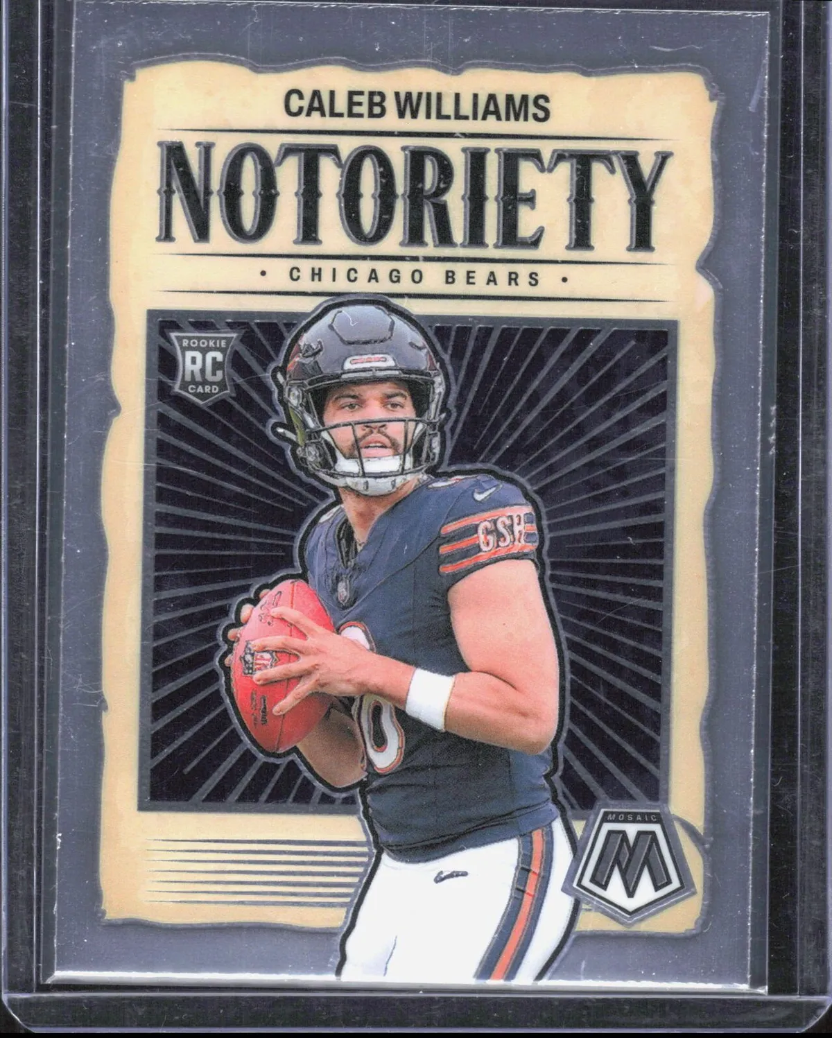 Caleb Williams 2025 Panini Mosaic