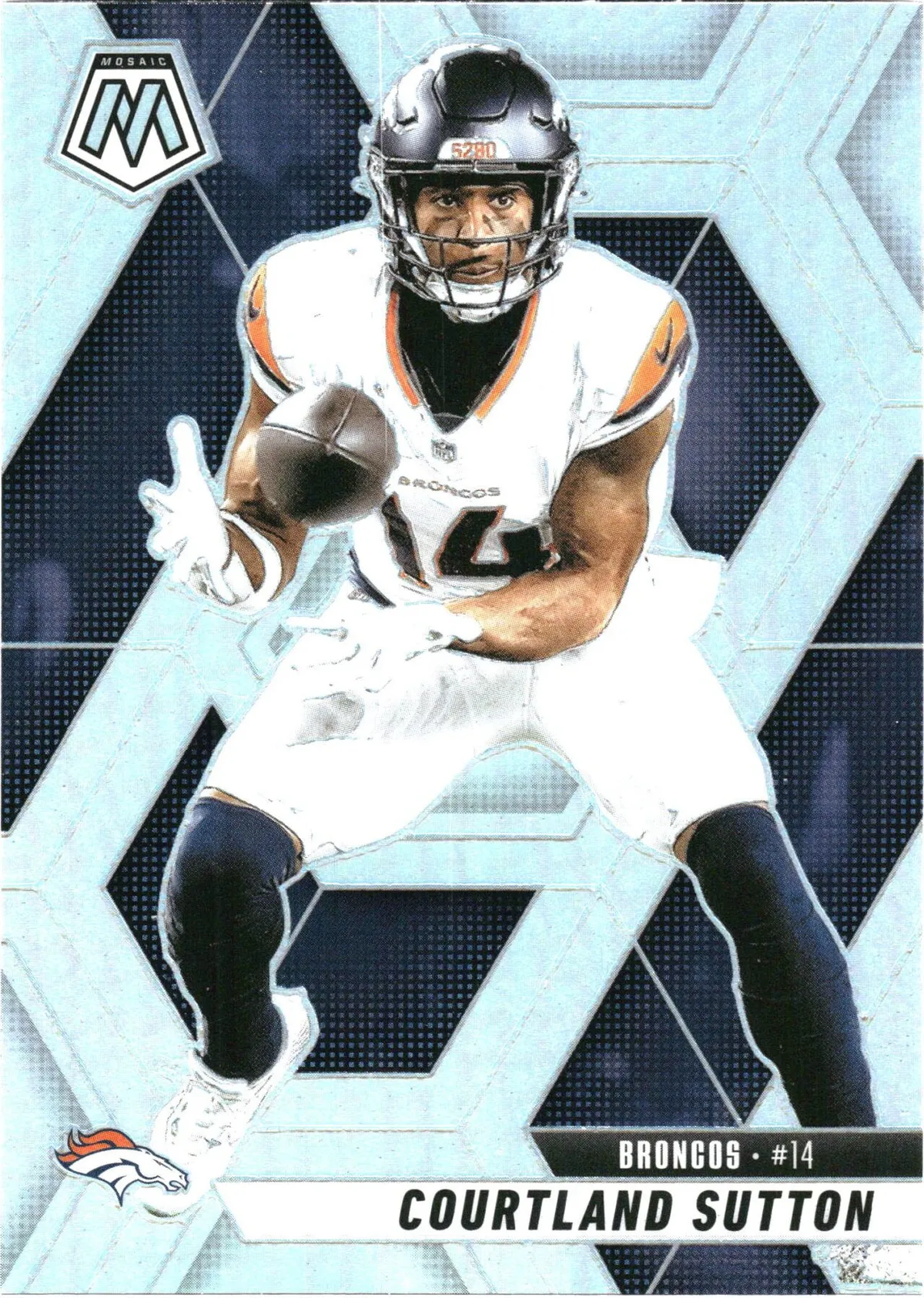 Courtland Sutton 2025 Panini Mosaic