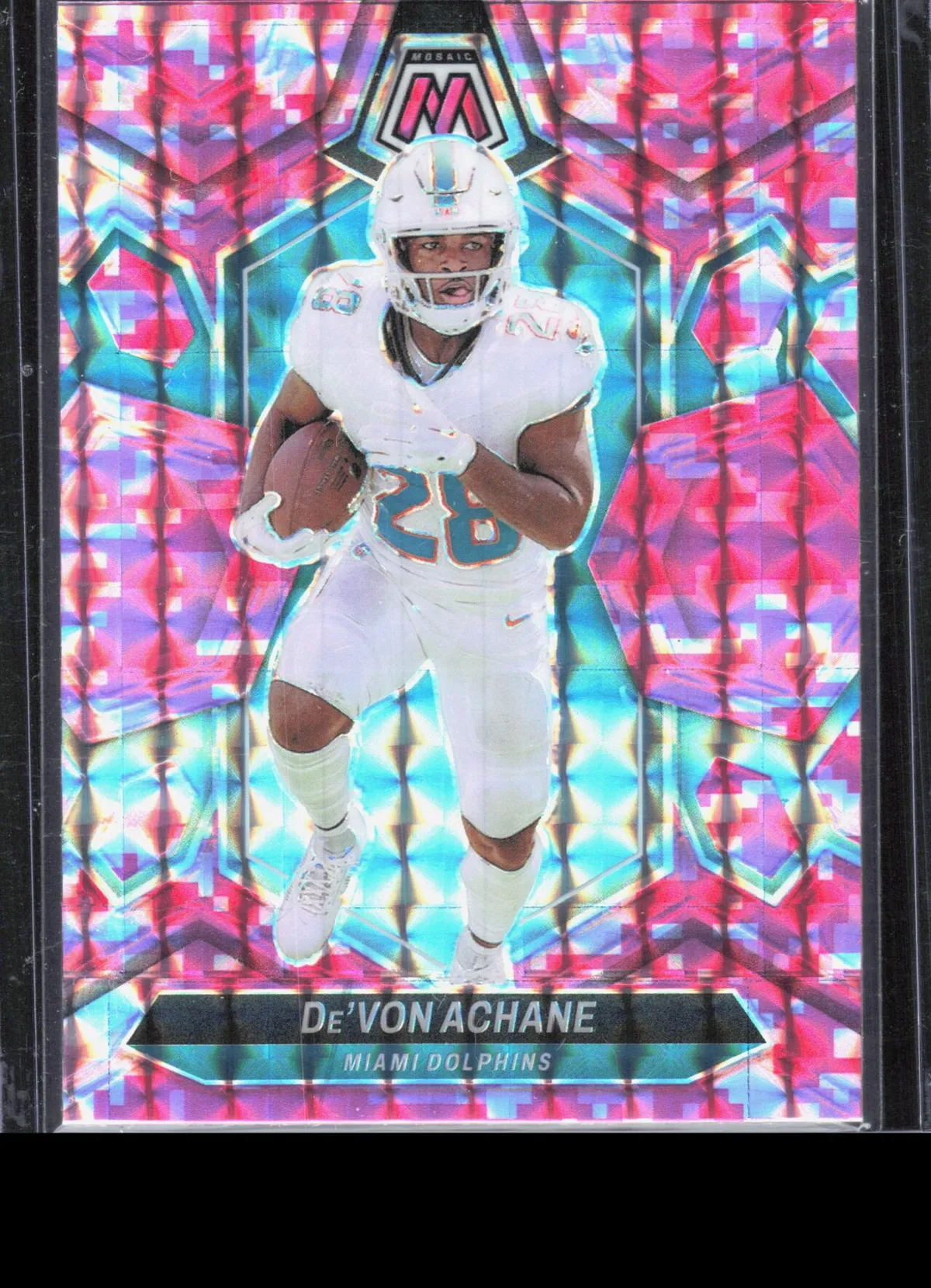 De'Von Achane 2024 Panini Mosaic