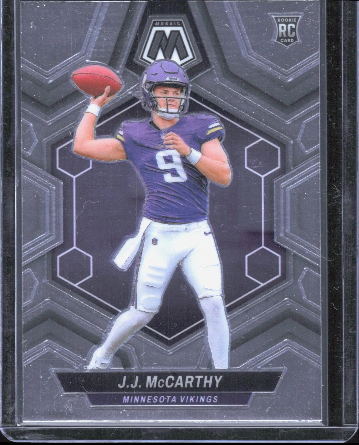 J J Mccarthy 2025 Panini Mosaic