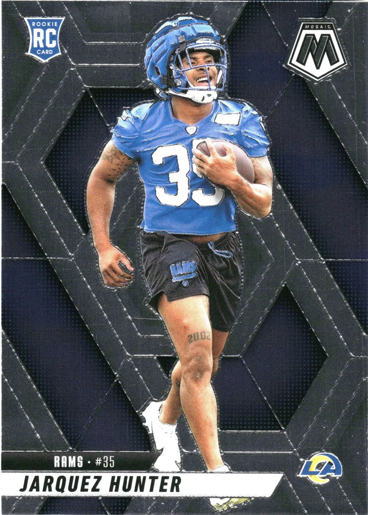 Jarquez Hunter 2025 Panini Mosaic