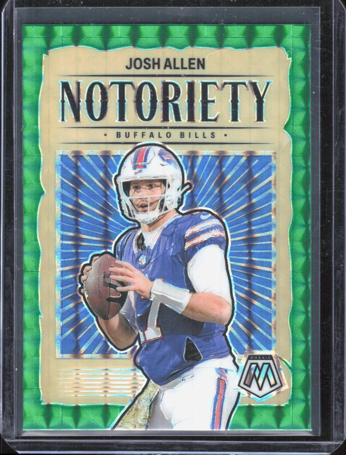 Josh Allen 2025 Panini Mosaic