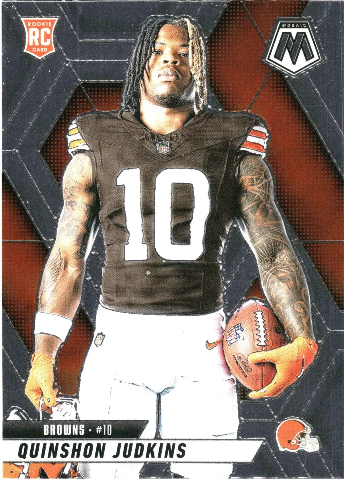 Quinshon Judkins 2025 Panini Mosaic