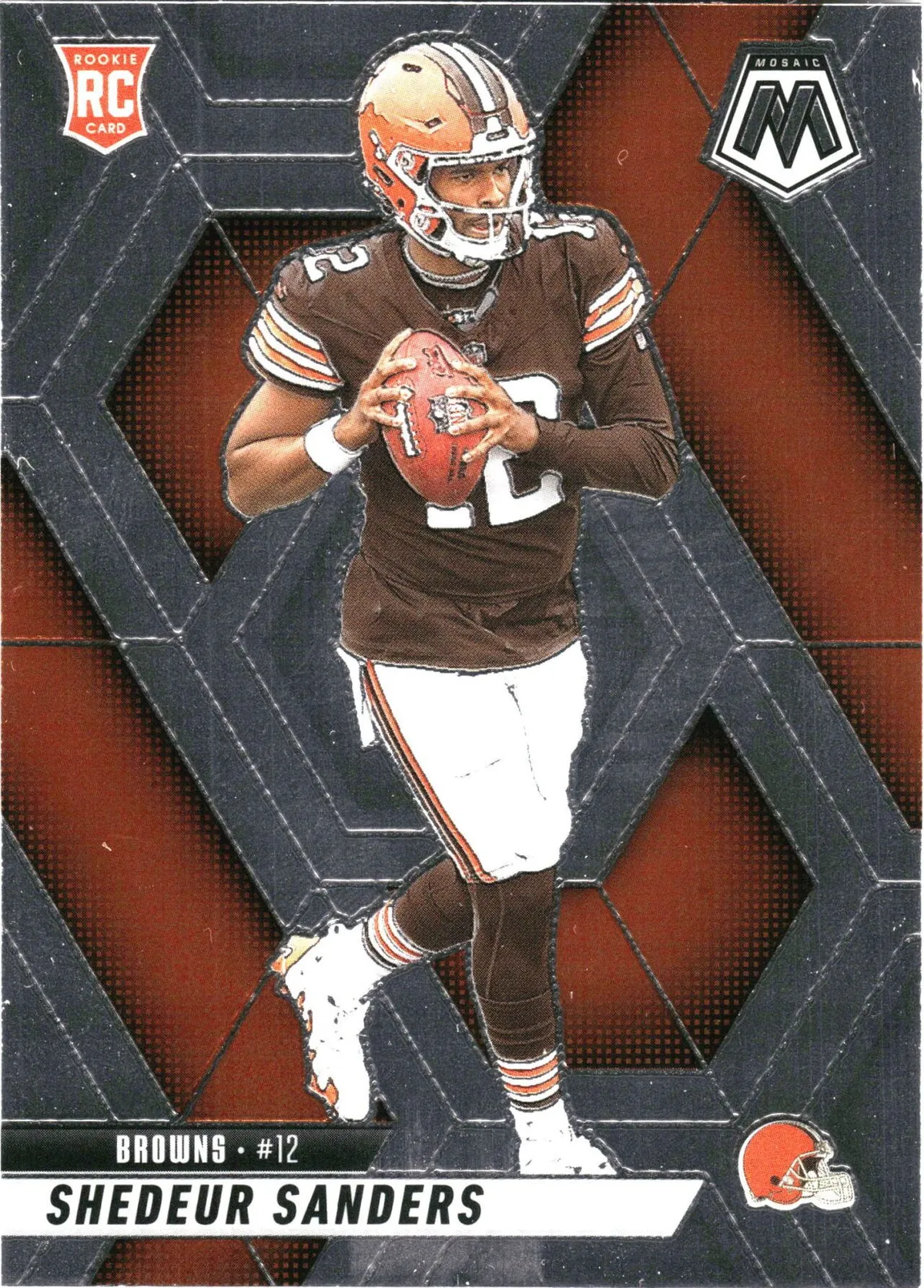 Shedeur Sanders 2025 Panini Mosaic