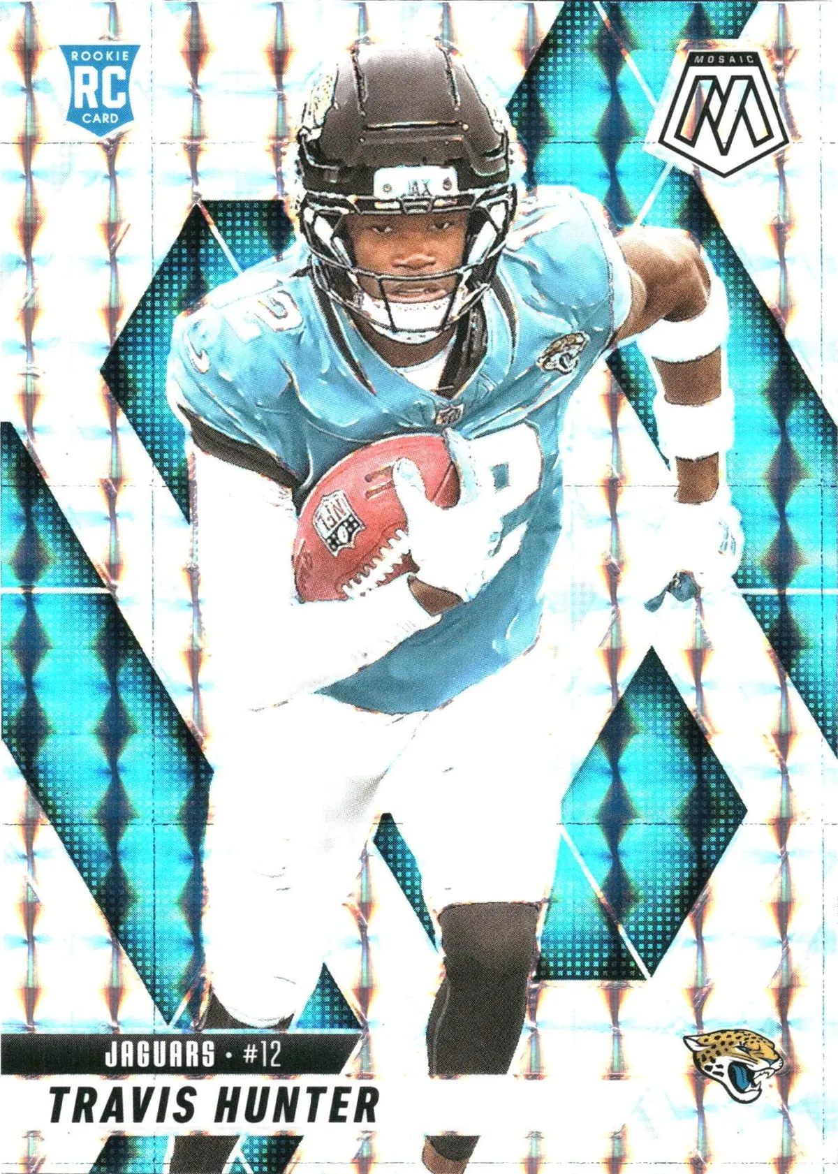 Travis Hunter 2025 Panini Mosaic