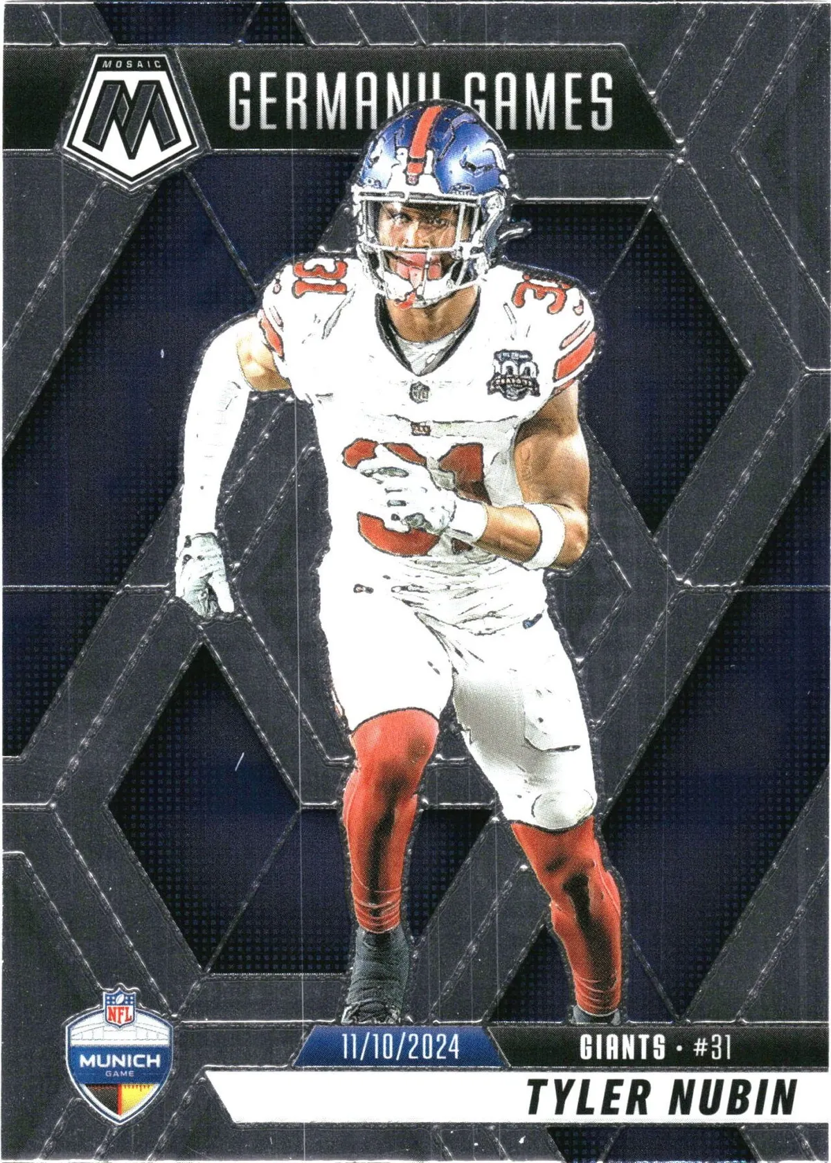 Tyler Nubin 2025 Panini Mosaic