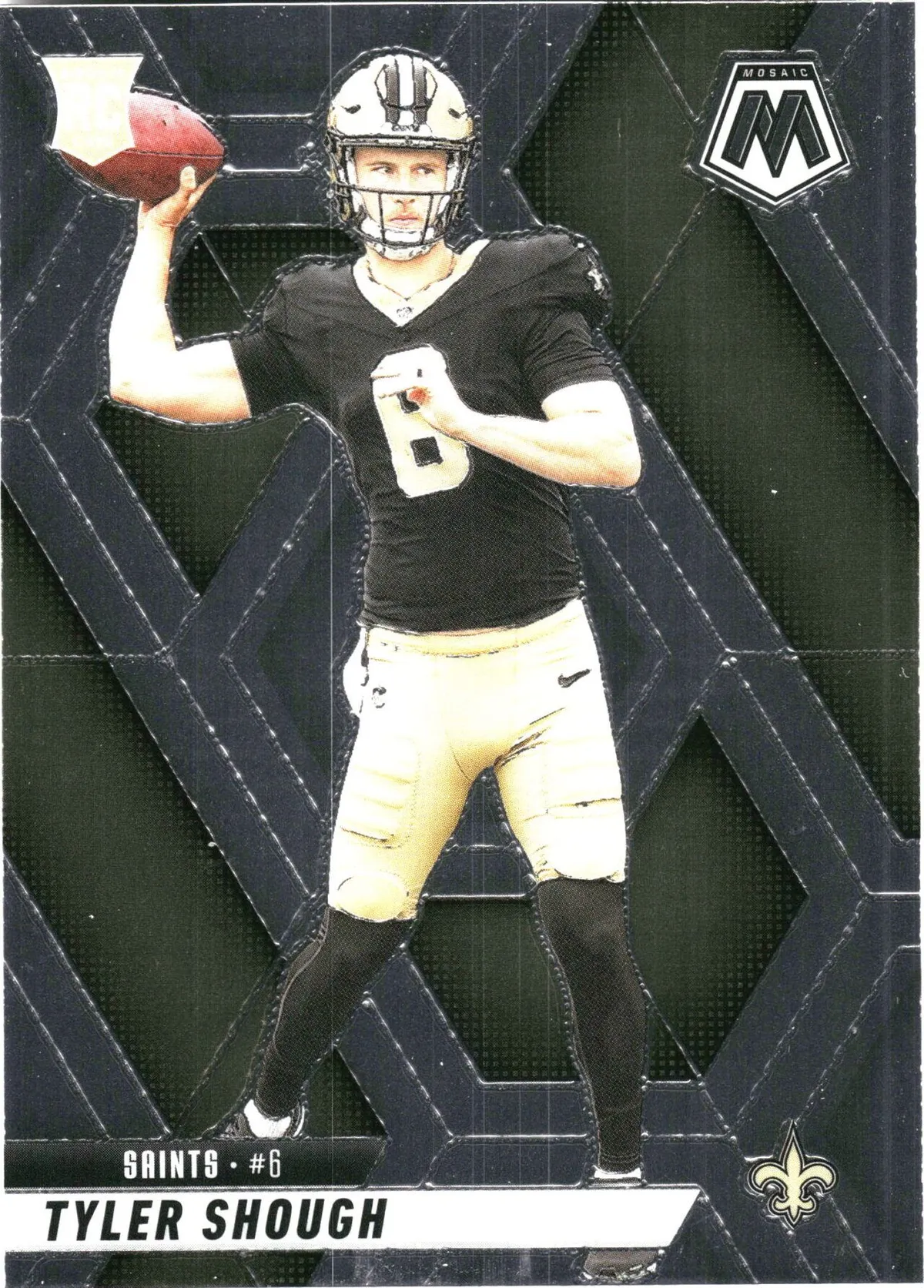 Tyler Shough 2025 Panini Mosaic
