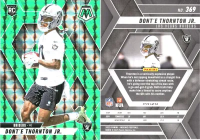 Dont'e Thornton Jr. 2025 Panini Mosaic