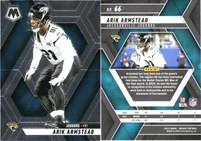 Arik Armstead 2025 Panini Mosaic