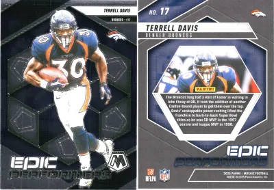 Terrell Davis — 2025 Panini Mosaic