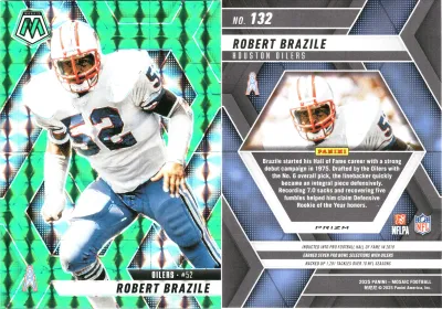 Robert Brazile — 2025 Panini Mosaic Mosaic Green
