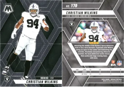 Christian Wilkins — 2025 Panini Mosaic