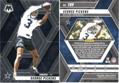 George Pickens 2025 Panini Mosaic